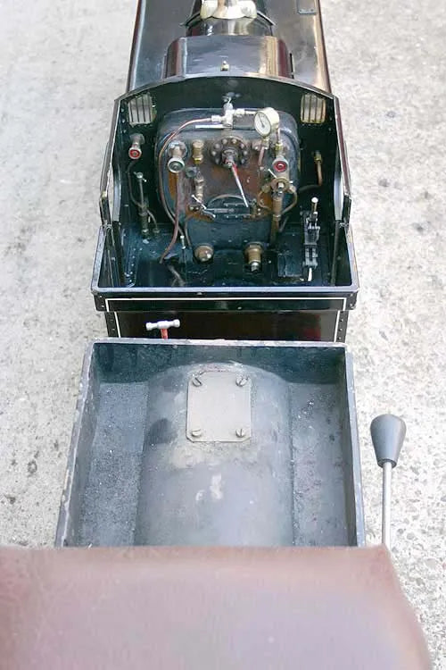 5 inch gauge "Speedy" with storage stand & driving trolley