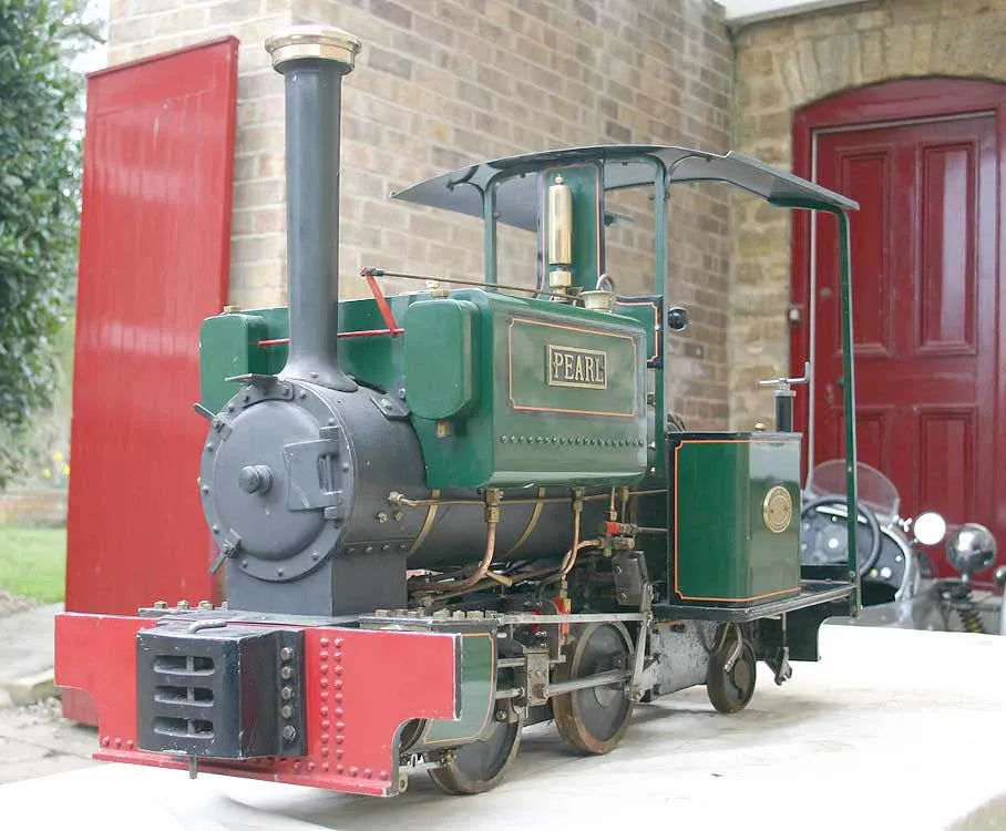 Maxitrak Pearl 5 inch gauge with driving trolley