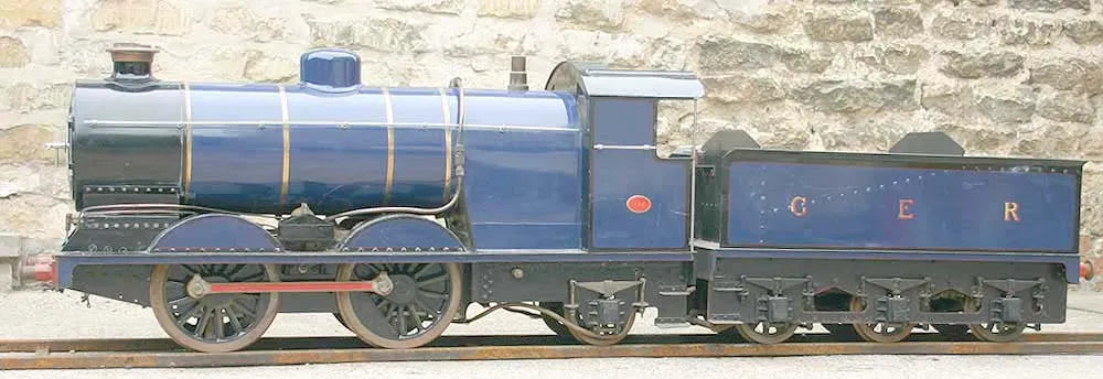 7 1/4 GER freelance 0-4-2 tender engine