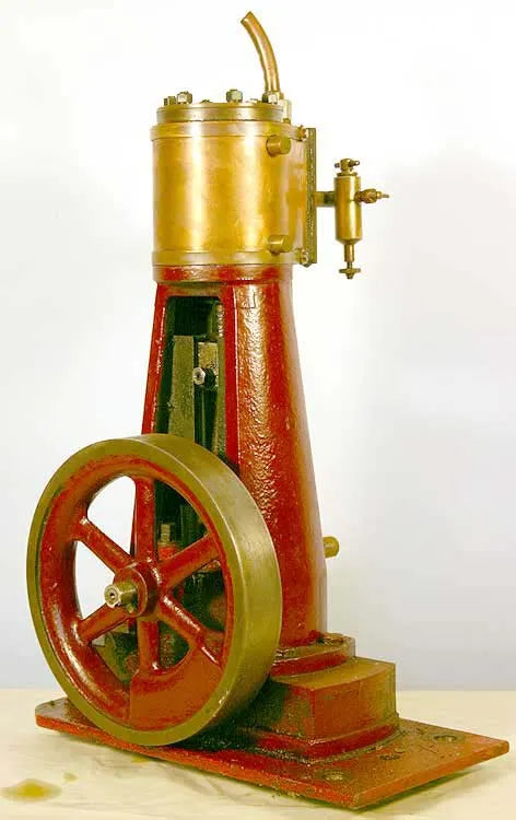 Old vertical engine
