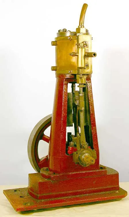 Old vertical engine