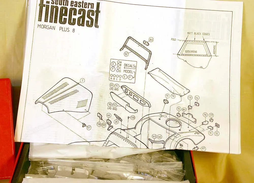 Finecast kit for Morgan Plus Eight