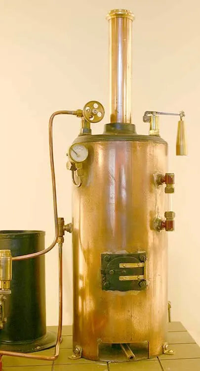 Stuart 10H with gas-fired boiler