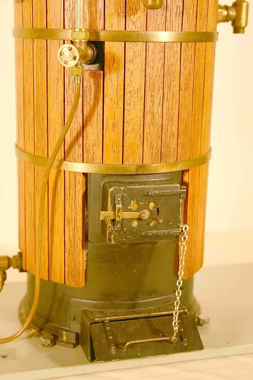 Cheddar 5 inch coal-fired test boiler