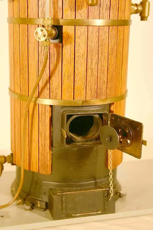 Cheddar 5 inch coal-fired test boiler