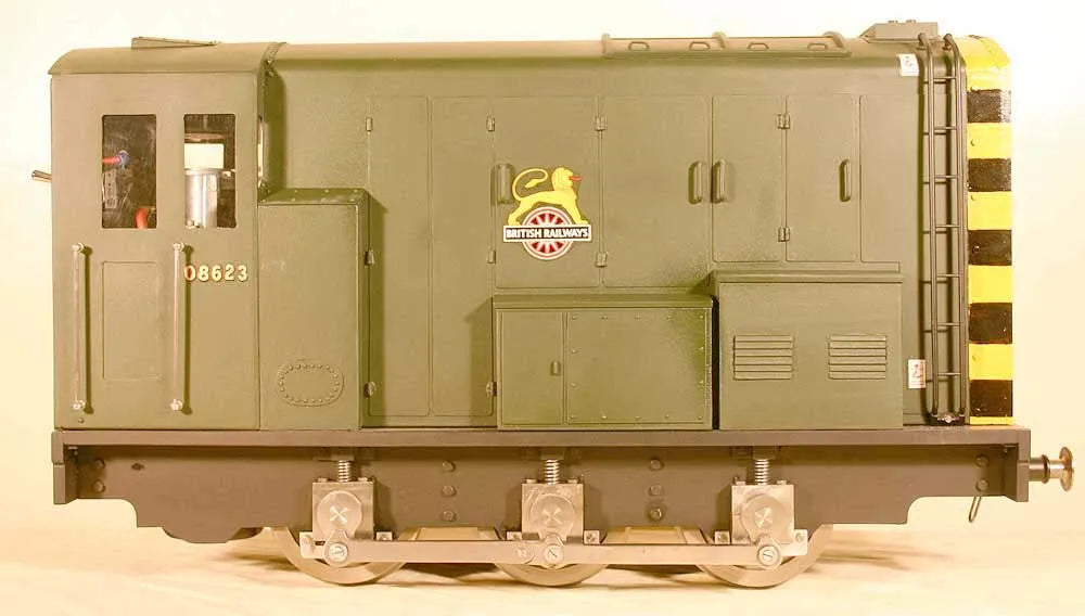 3 1/2 inch gauge BR Class 08 shunter