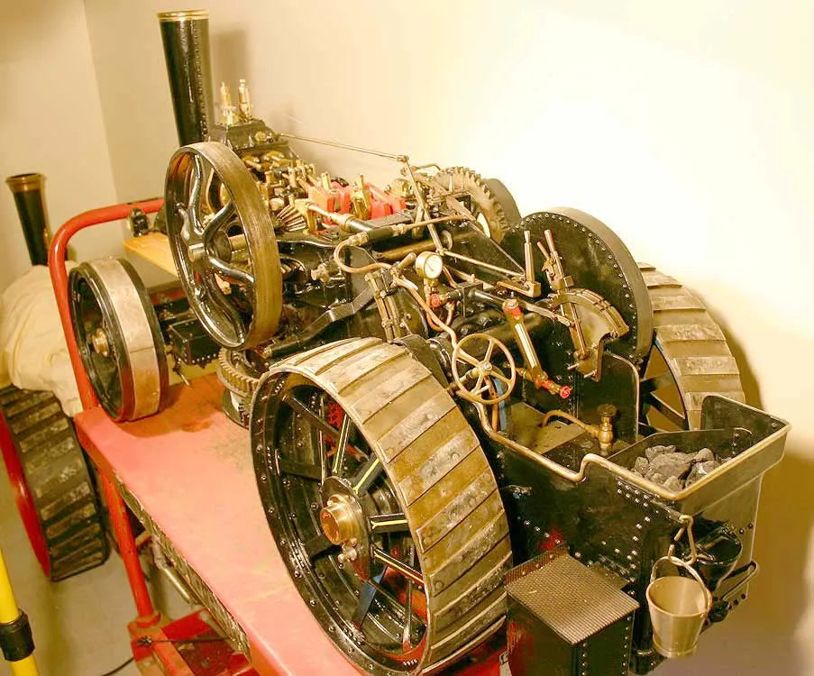 2 inch scale Fowler BB compound ploughing engine