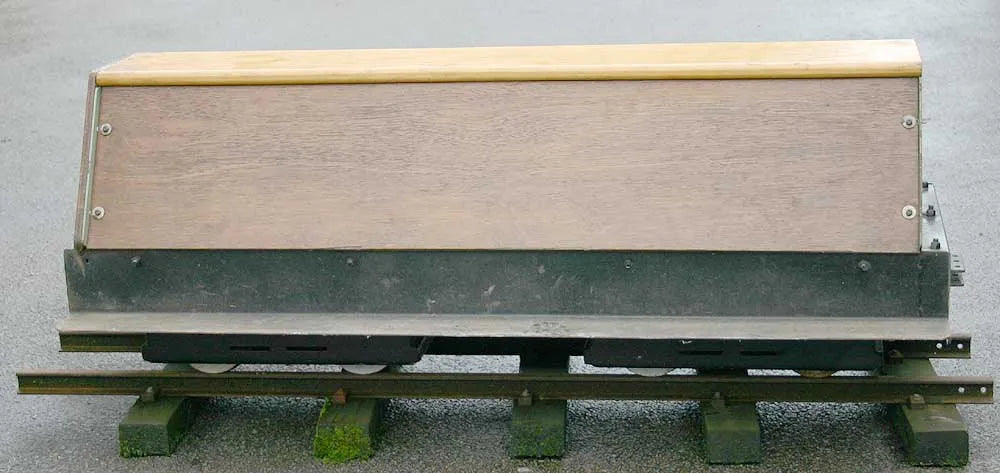 7 1/4 inch gauge riding truck
