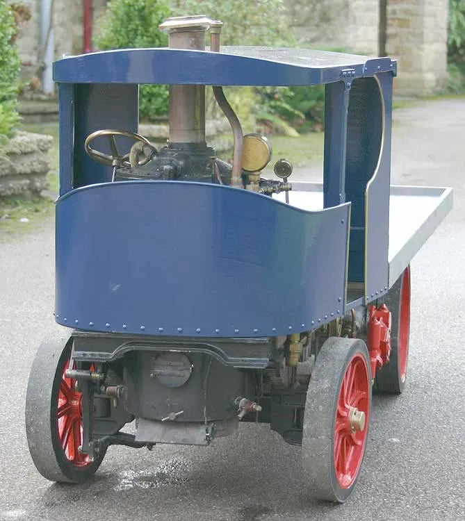 3 inch scale Atkinson steam wagon