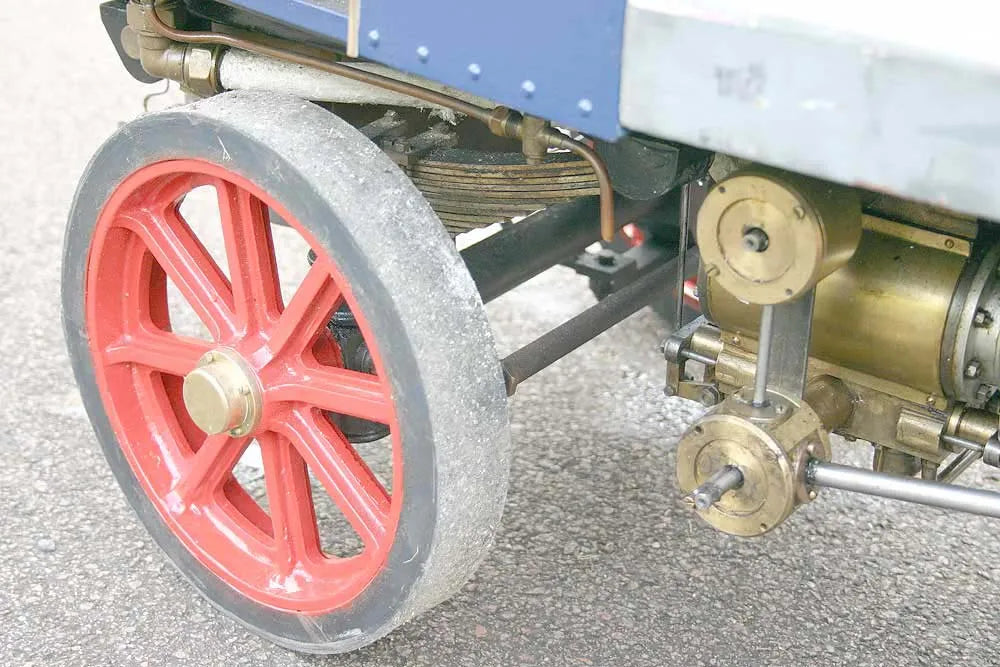 3 inch scale Atkinson steam wagon