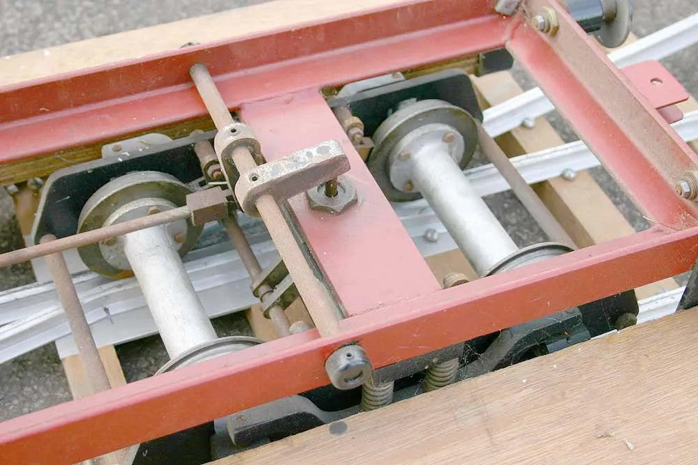 5 inch gauge bogie trolley