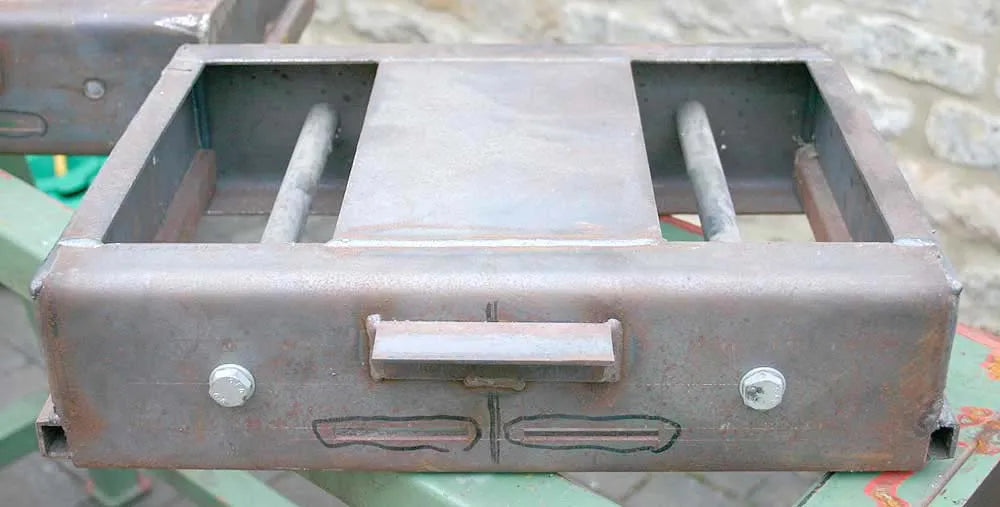 Part-built 7 1/4 set bogies