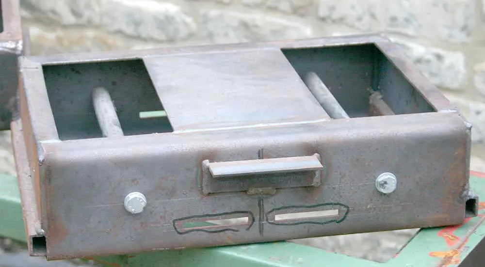 Part-built 7 1/4 set bogies