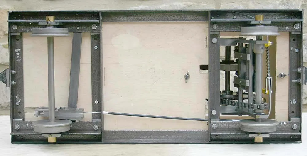 7 1/4 driving trolley