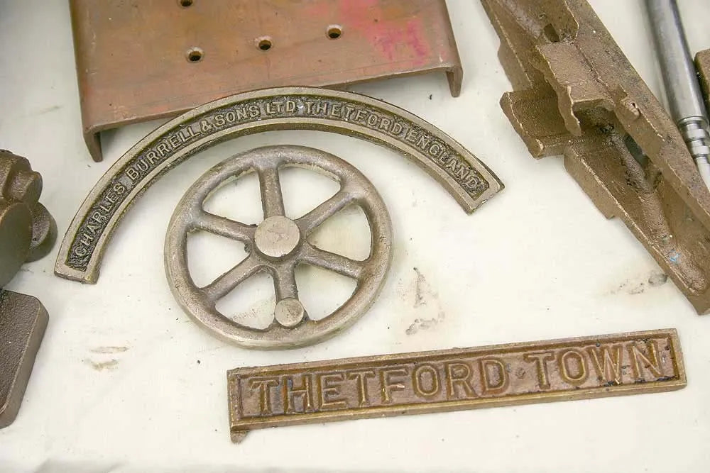 2 inch Burrell "Thetford Town" castings part-built boiler