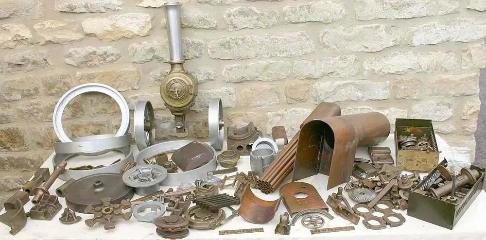 2 inch Burrell "Thetford Town" castings part-built boiler
