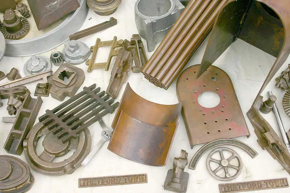 2 inch Burrell "Thetford Town" castings part-built boiler