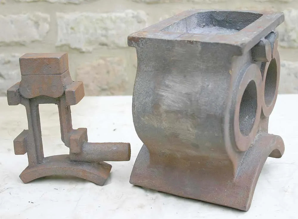 3 inch scale Fowler cylinder block casting