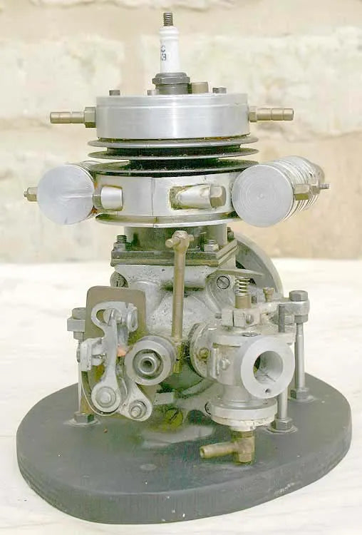Water-cooled 2 stroke single