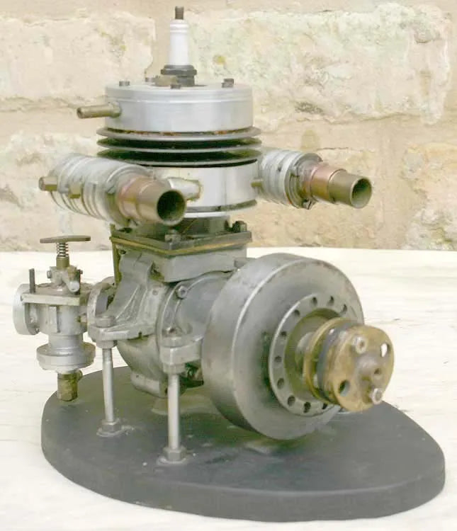 Water-cooled 2 stroke single