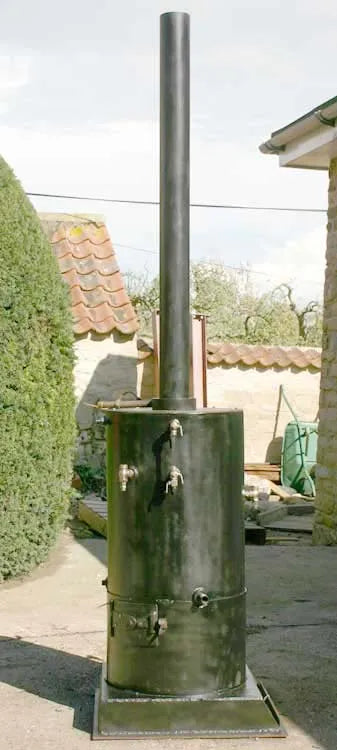 Franklin & Bell firetube boiler