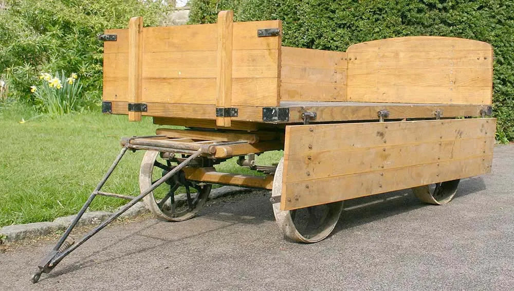 4 1/2 inch scale traction engine trailer