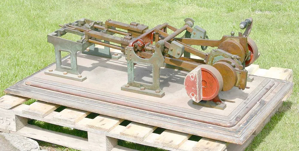 Model Stephensons valve gear