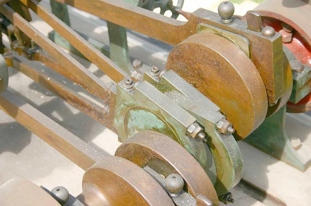 Model Stephensons valve gear