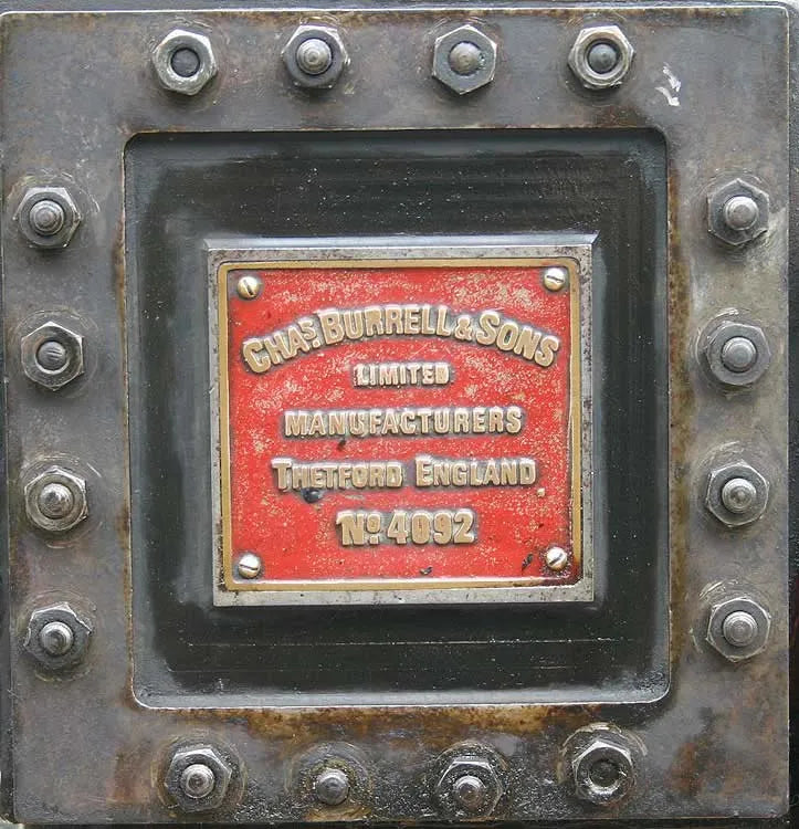 4 inch scale Burrell DCC road locomotive