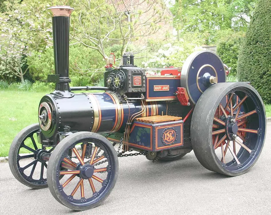 4 inch scale Burrell DCC road locomotive