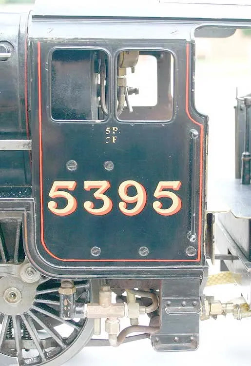 3 1/2 inch gauge Black 5