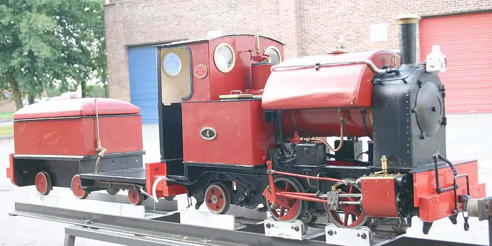 5 inch gauge "Edward Thomas" with driving truck
