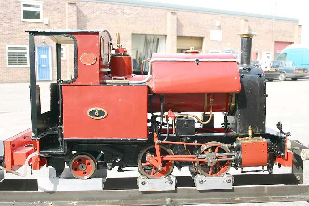 5 inch gauge "Edward Thomas" with driving truck