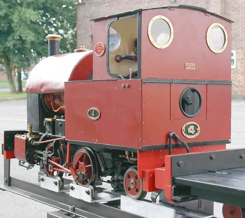5 inch gauge "Edward Thomas" with driving truck