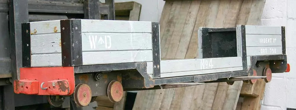 5 inch gauge bogie passenger wagon