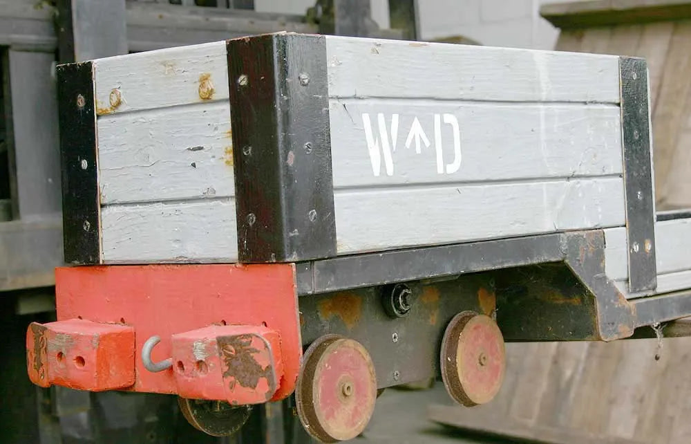 5 inch gauge bogie passenger wagon