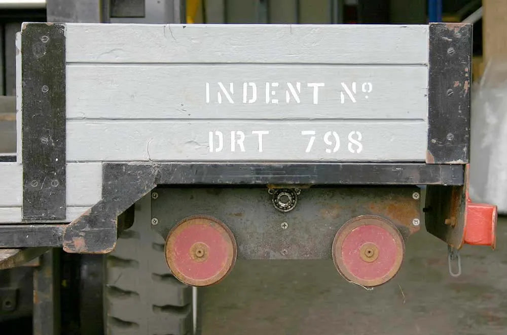 5 inch gauge bogie passenger wagon