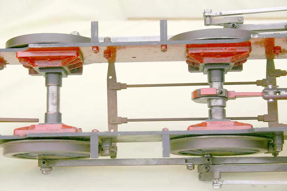 3 1/2 inch gauge Bassett-Lowke chassis and drawings