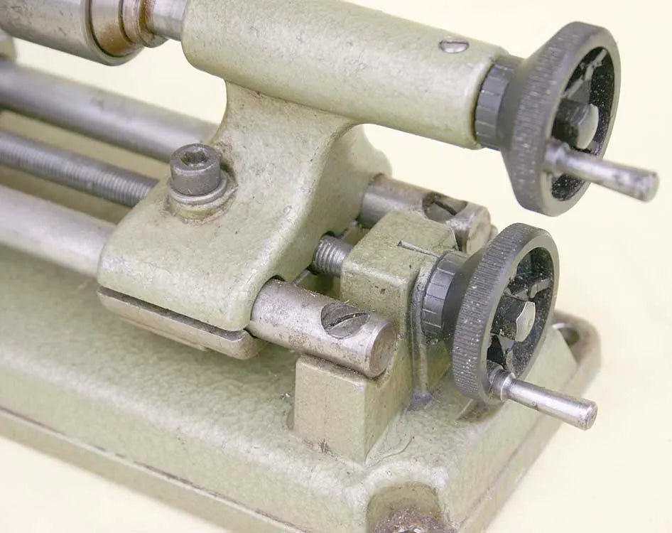 Unimat lathe with milling attachment