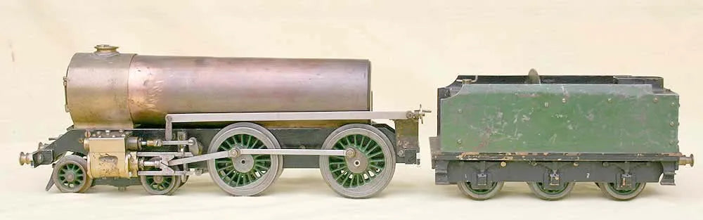O-gauge "Bat" part-built with tender