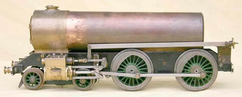 O-gauge "Bat" part-built with tender