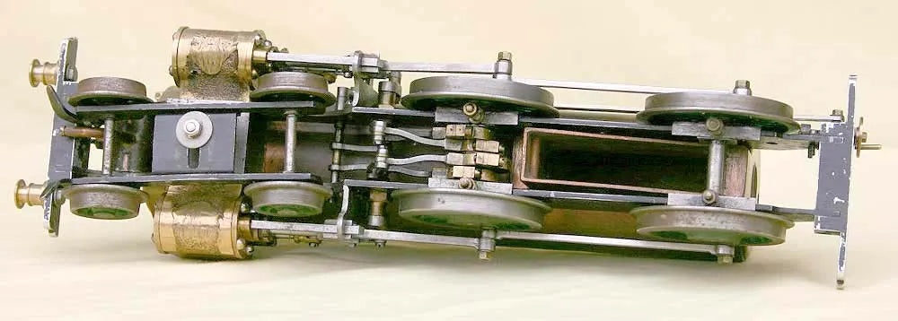 O-gauge "Bat" part-built with tender