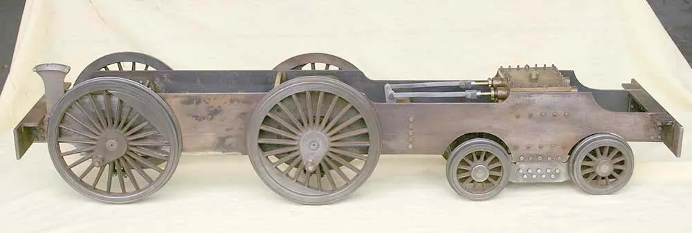 5 inch gauge "Maid of Kent" chassis with drawings