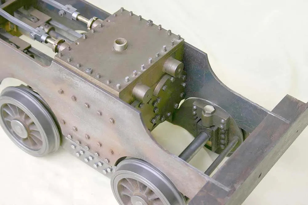 5 inch gauge "Maid of Kent" chassis with drawings