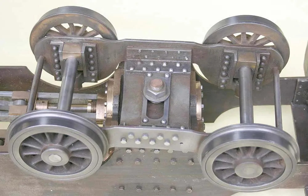 5 inch gauge "Maid of Kent" chassis with drawings