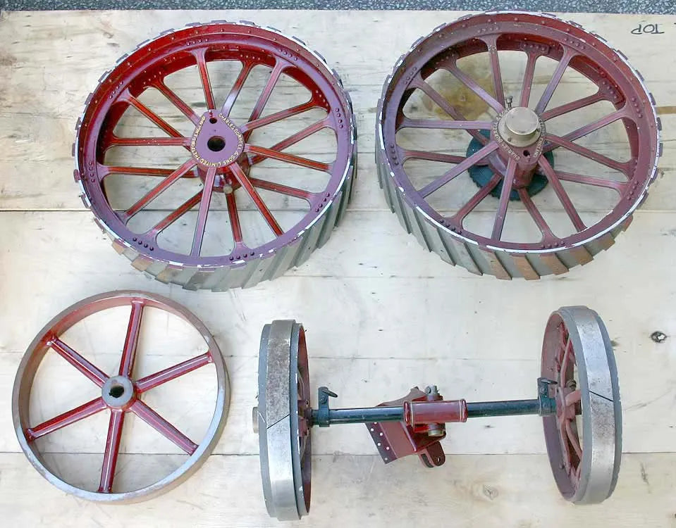 Part-built 3 inch scale Burrell