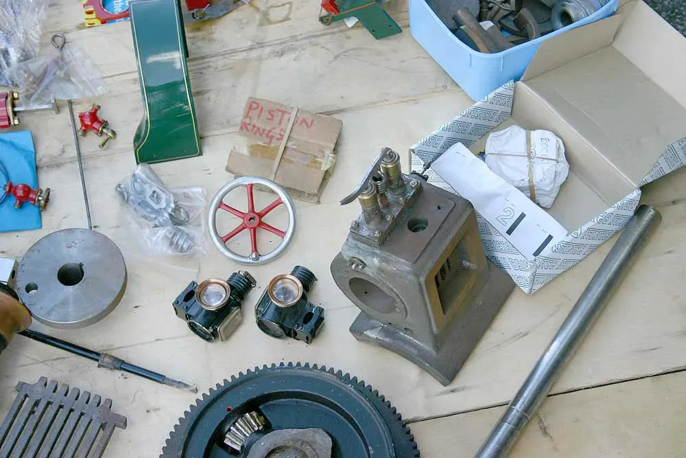 Part-built 3 inch scale Burrell