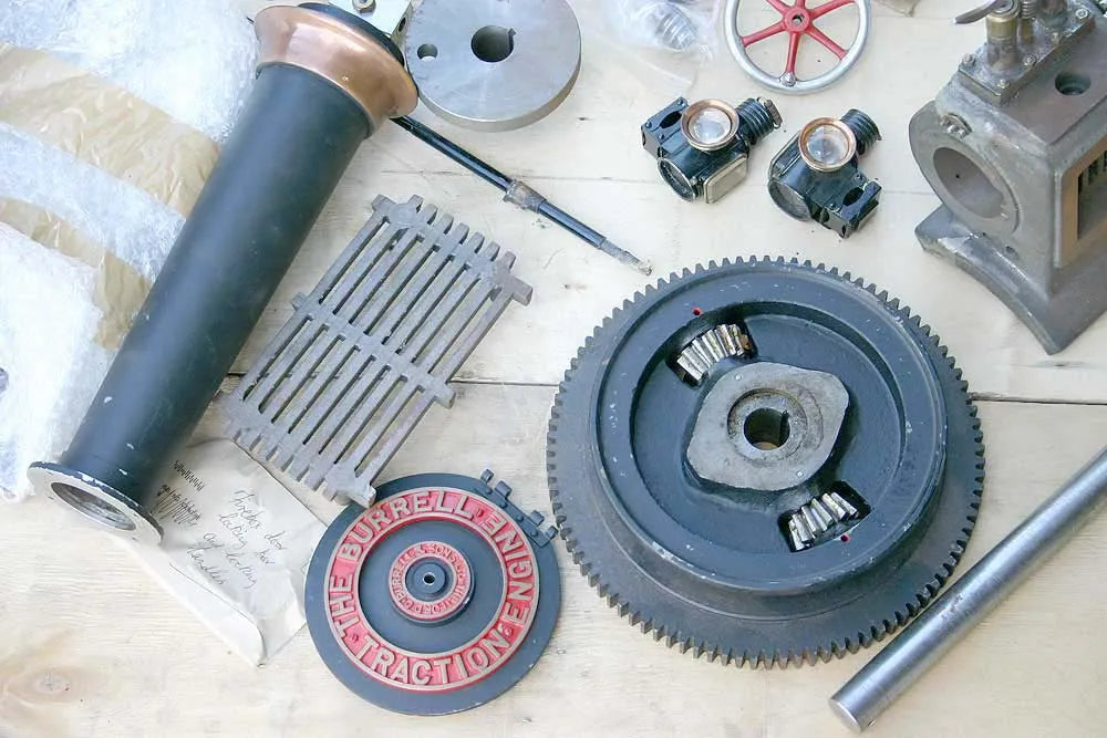 Part-built 3 inch scale Burrell