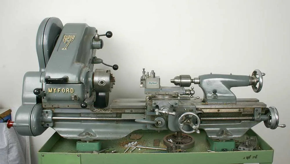Myford Super 7 lathe