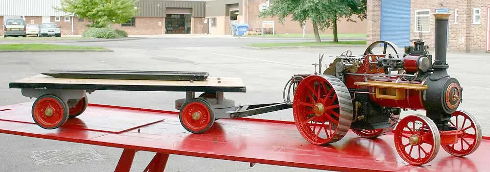 1 1/2 inch scale Allchin traction engine